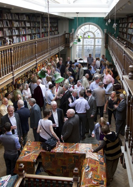 The Closed Horizon book launch at Daunt Books on 23rd May 2012.